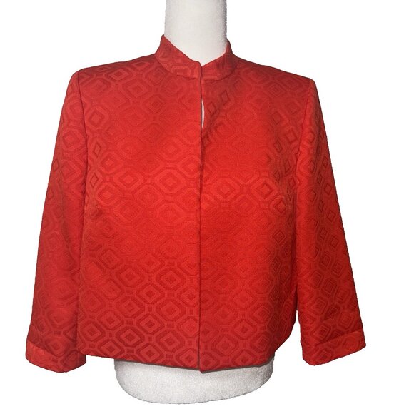 Kasper Jackets & Blazers - Kasper Separates Women 12P Blazer Office Wear Career Business Corporate Cropped